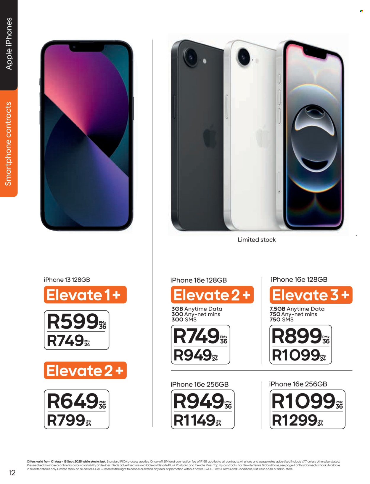 Cell C specials - 01/08/2025 - 15/09/2025. Page 12