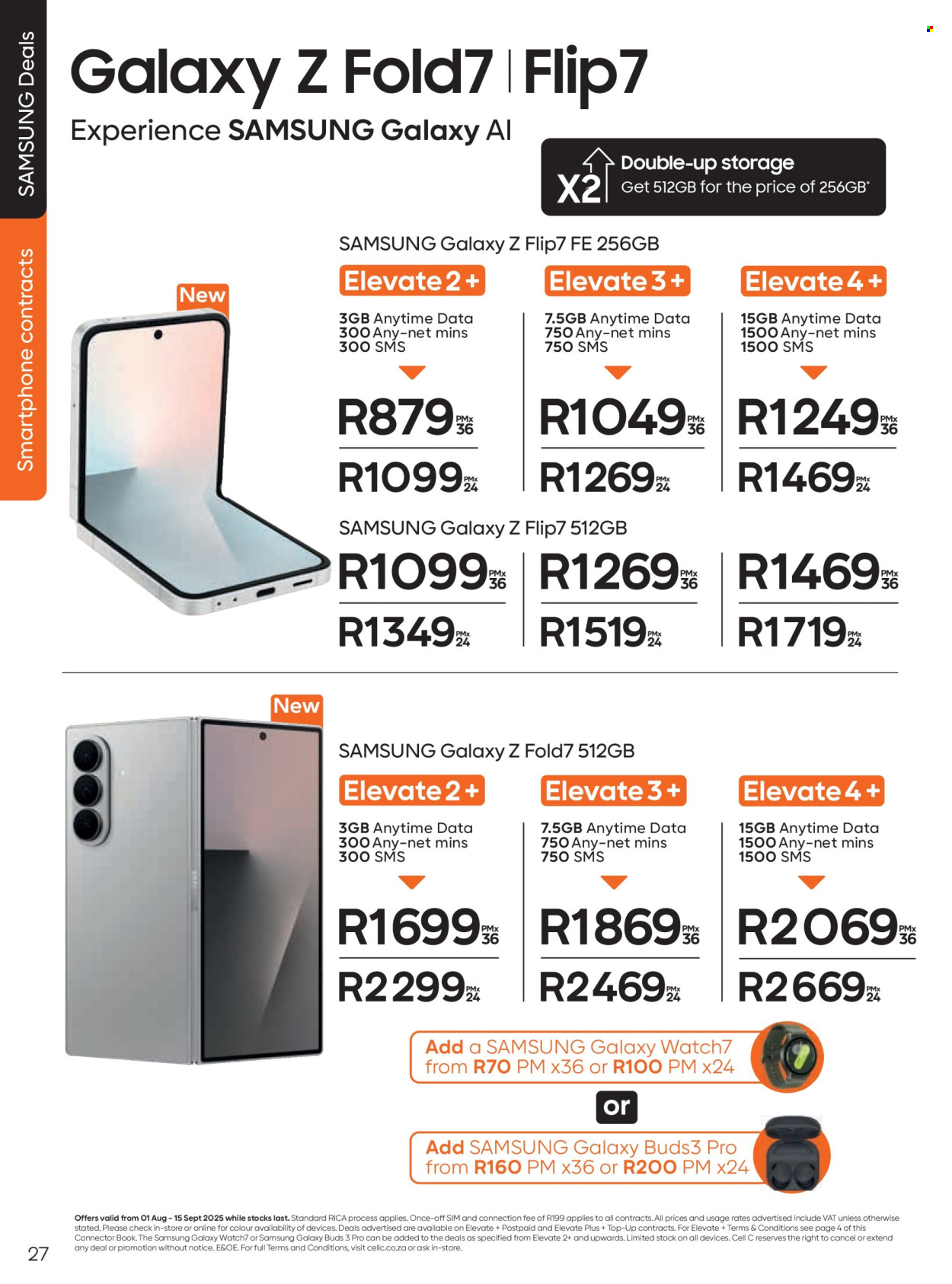 Cell C specials - 01/08/2025 - 15/09/2025. Page 27