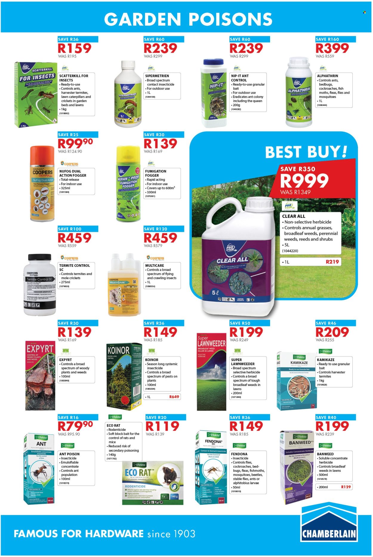 Chamberlain specials - 04/08/2025 - 12/10/2025. Page 5