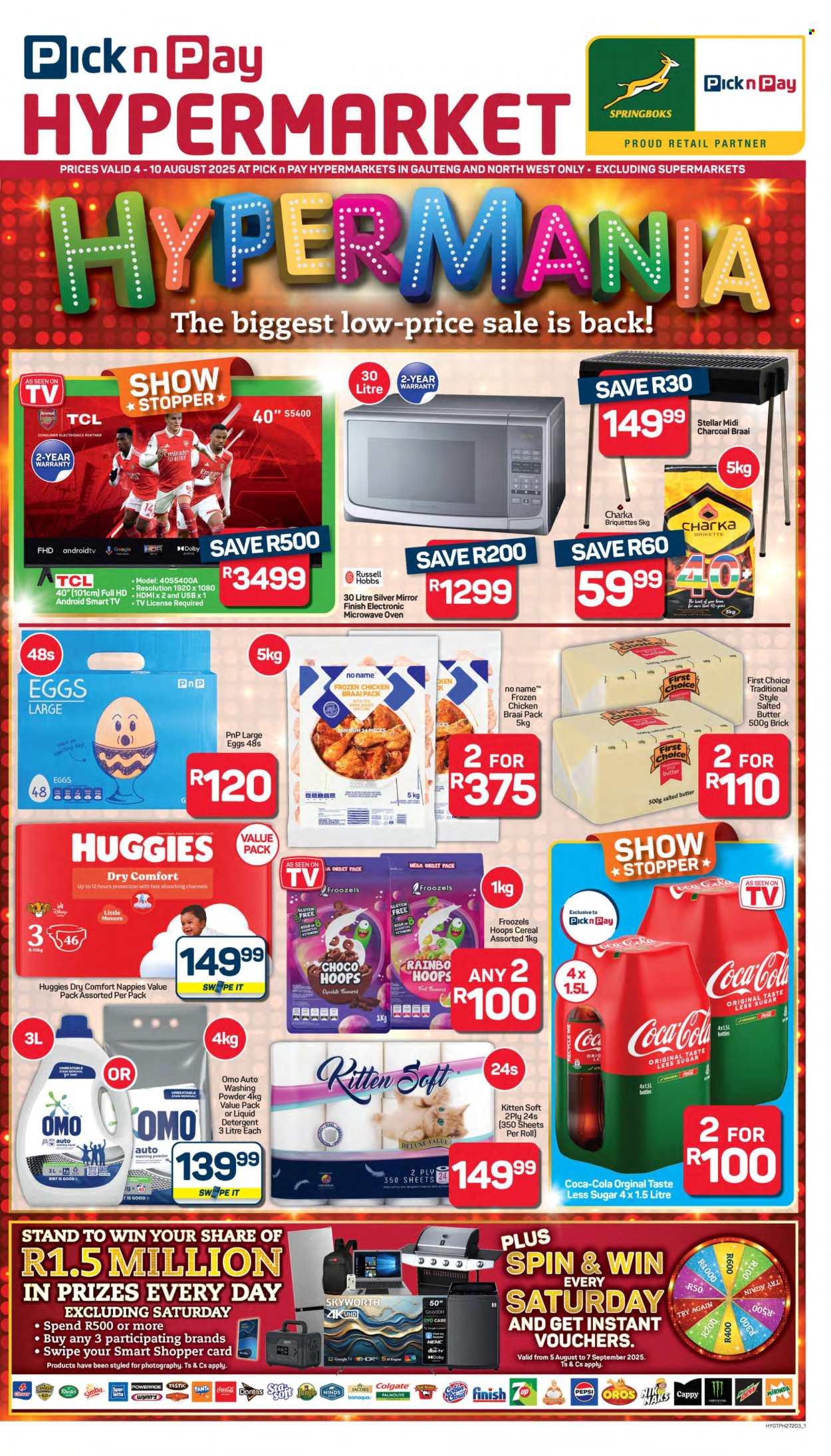 Pick n Pay Hypermarket specials - 04/08/2025 - 10/08/2025. Page 1