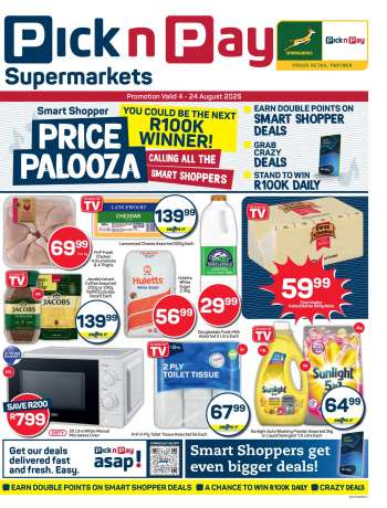 Pick n Pay Supermarket catalogue  - 04/08/2025 - 24/08/2025.