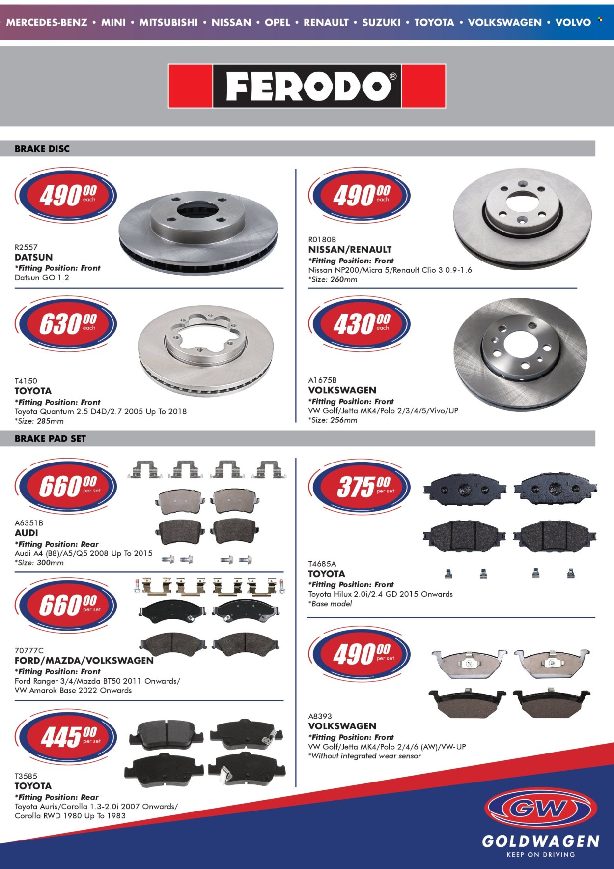 Goldwagen specials - 01/08/2025 - 30/09/2025. Page 11