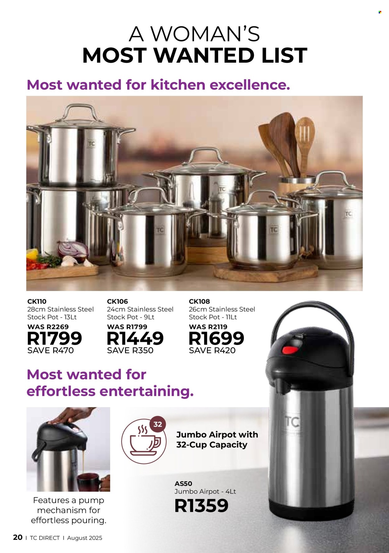 Table Charm Direct specials - 01/08/2025 - 31/08/2025. Page 20