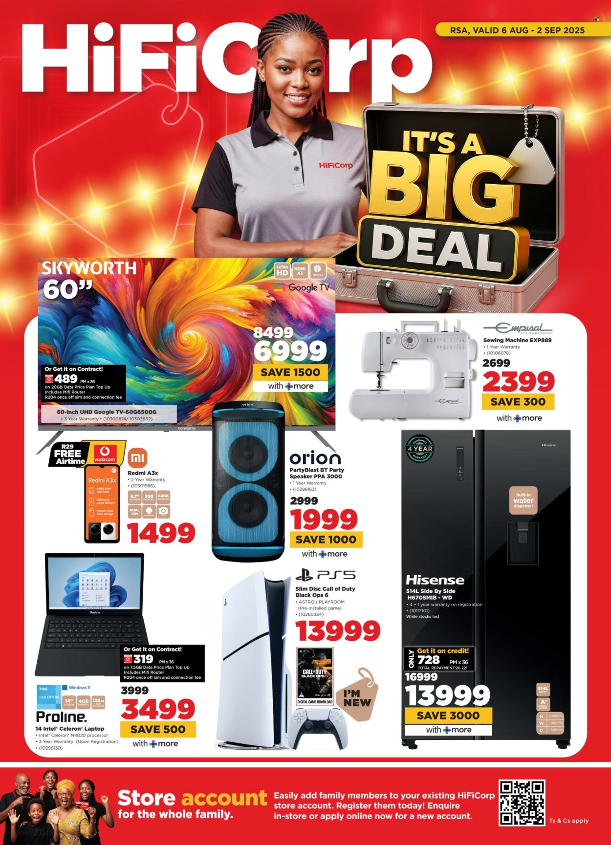 HiFi Corp specials - 06/08/2025 - 02/09/2025. Page 1