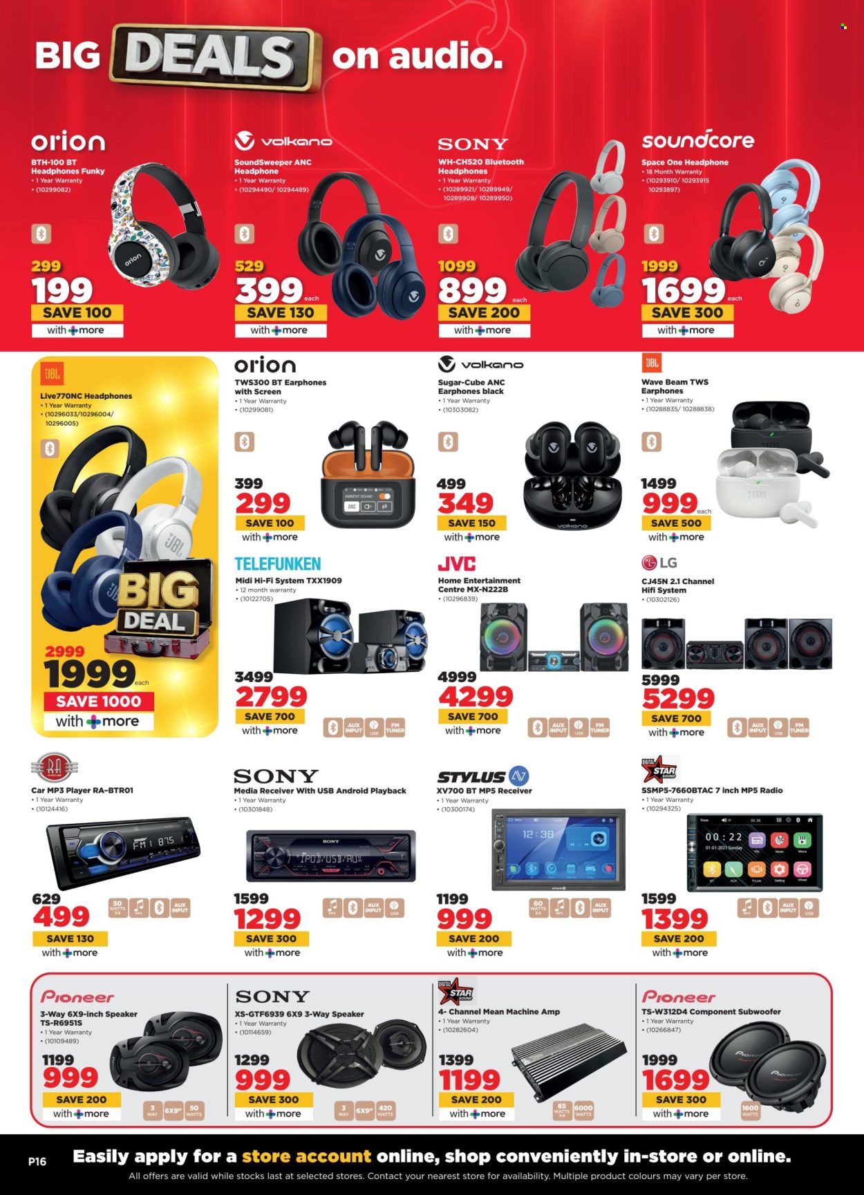 HiFi Corp specials - 06/08/2025 - 02/09/2025. Page 16