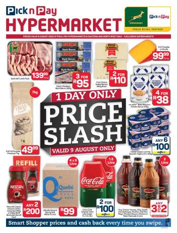 Pick n Pay Hypermarket catalogue  - 09/08/2025 - 09/08/2025.