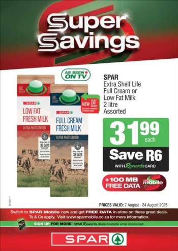 SPAR catalogue  - 07/08/2025 - 24/08/2025.