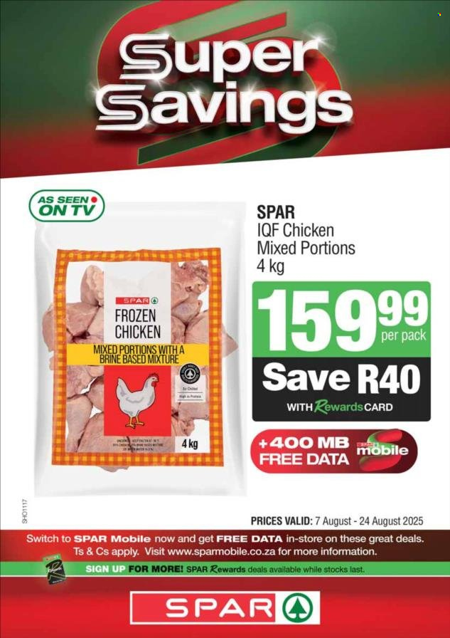 SPAR specials - 07/08/2025 - 24/08/2025. Page 2