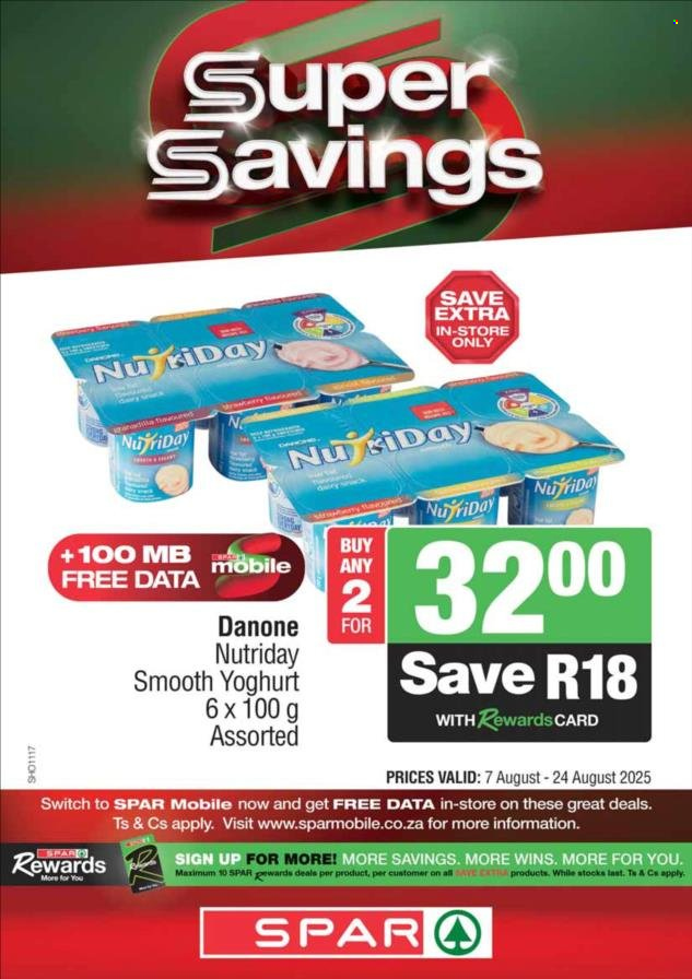SPAR specials - 07/08/2025 - 24/08/2025. Page 3