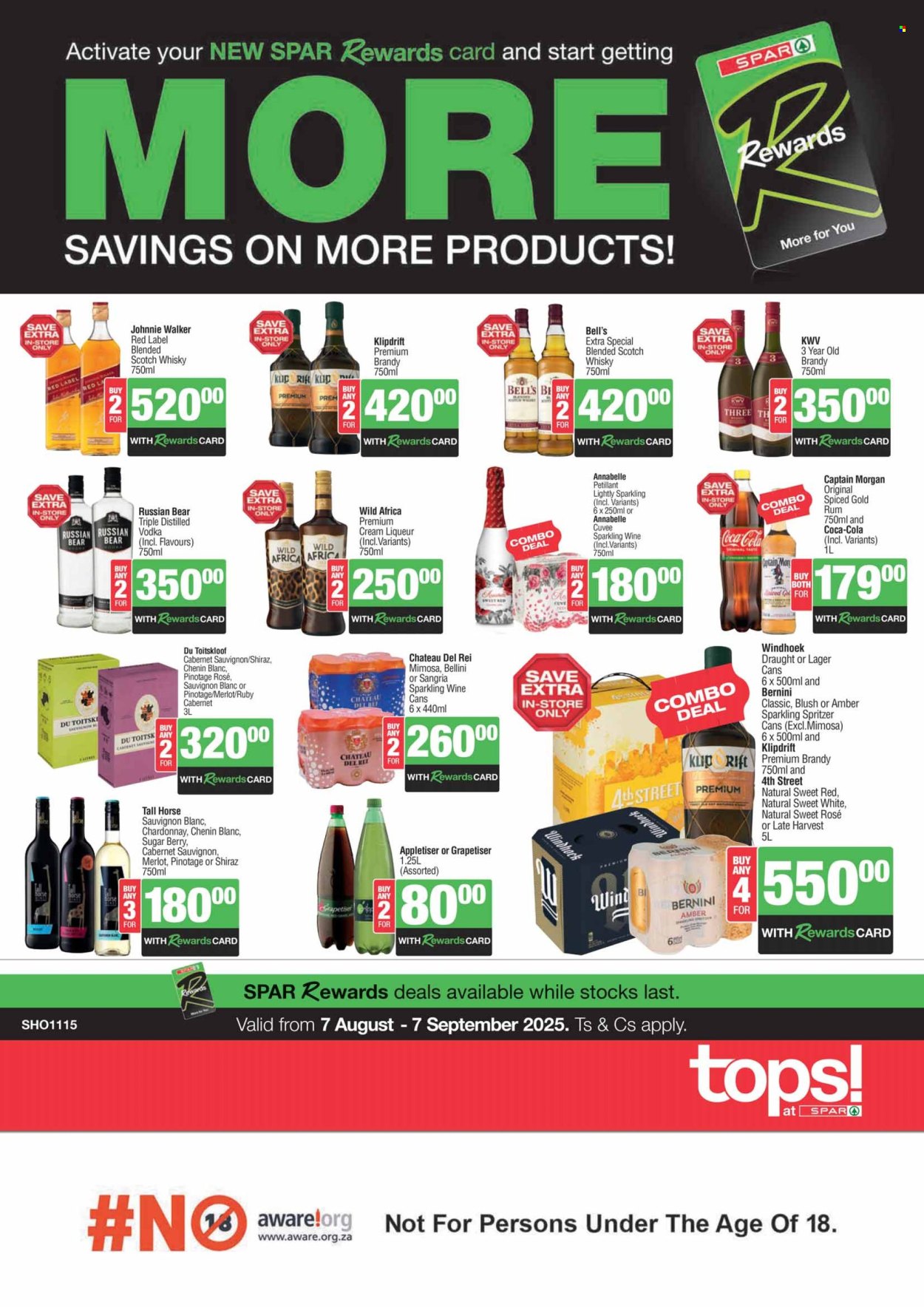 TOPS at SPAR specials - 07/08/2025 - 07/09/2025. Page 1