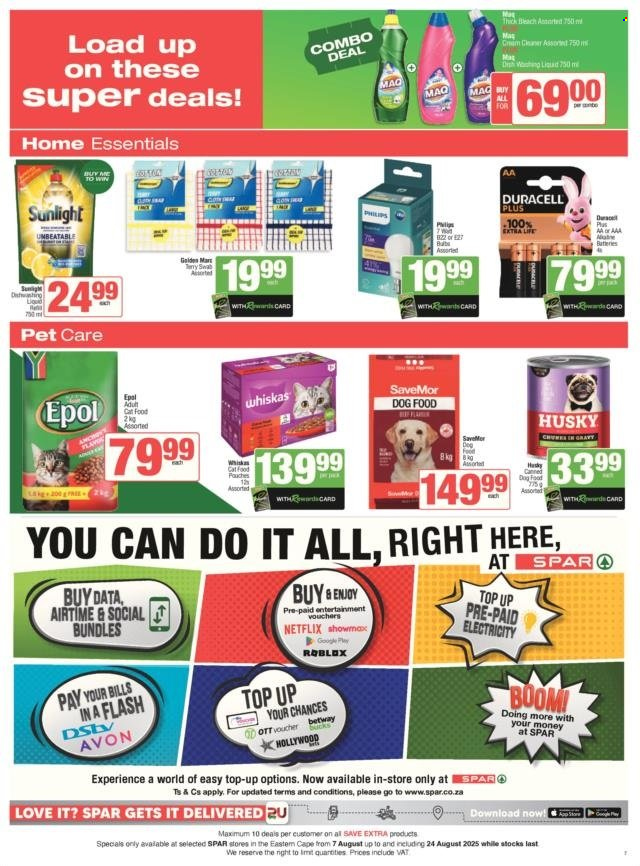 SPAR specials - 07/08/2025 - 24/08/2025. Page 7