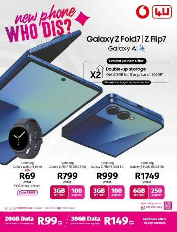 Vodacom catalogue  - 08/08/2025 - 08/09/2025.
