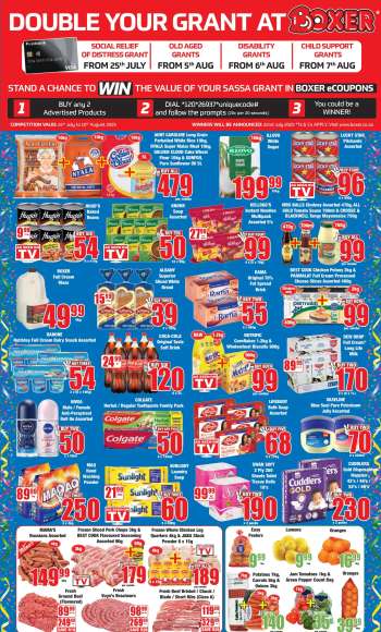 Boxer catalogue  - 07/08/2025 - 10/08/2025.