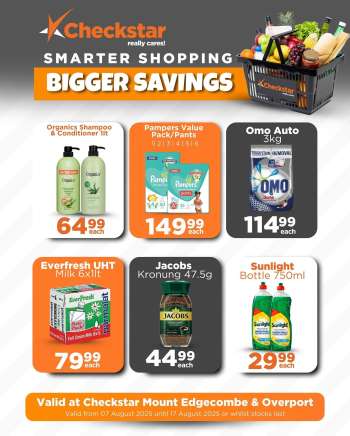 Checkstar catalogue  - 07/08/2025 - 17/08/2025.