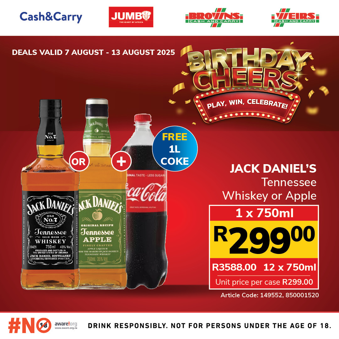 Jumbo Cash & Carry specials - 07/08/2025 - 13/08/2025. Page 15
