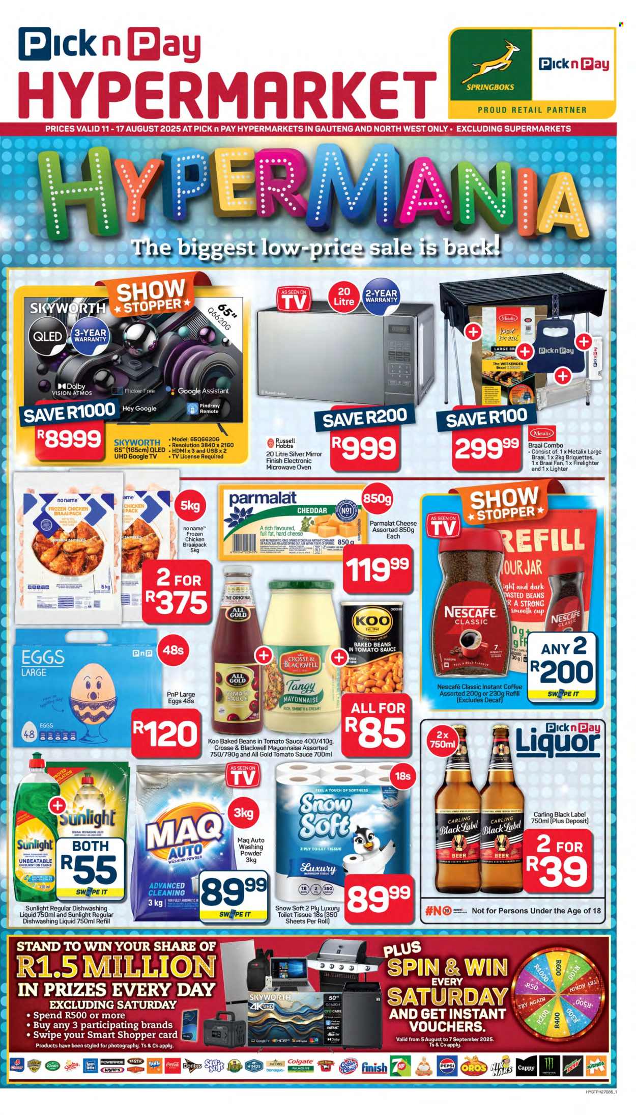 Pick n Pay Hypermarket specials - 11/08/2025 - 17/08/2025. Page 1