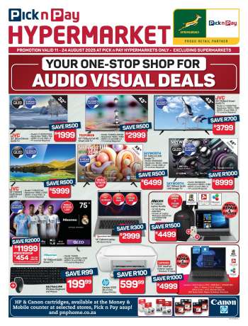 Pick n Pay Hypermarket catalogue  - 11/08/2025 - 24/08/2025.