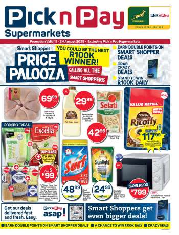 Pick n Pay Supermarket catalogue  - 11/08/2025 - 24/08/2025.