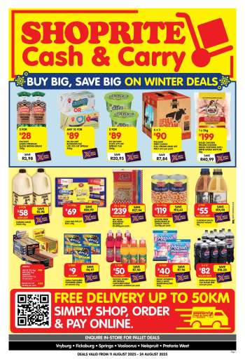Shoprite catalogue  - 11/08/2025 - 24/08/2025.