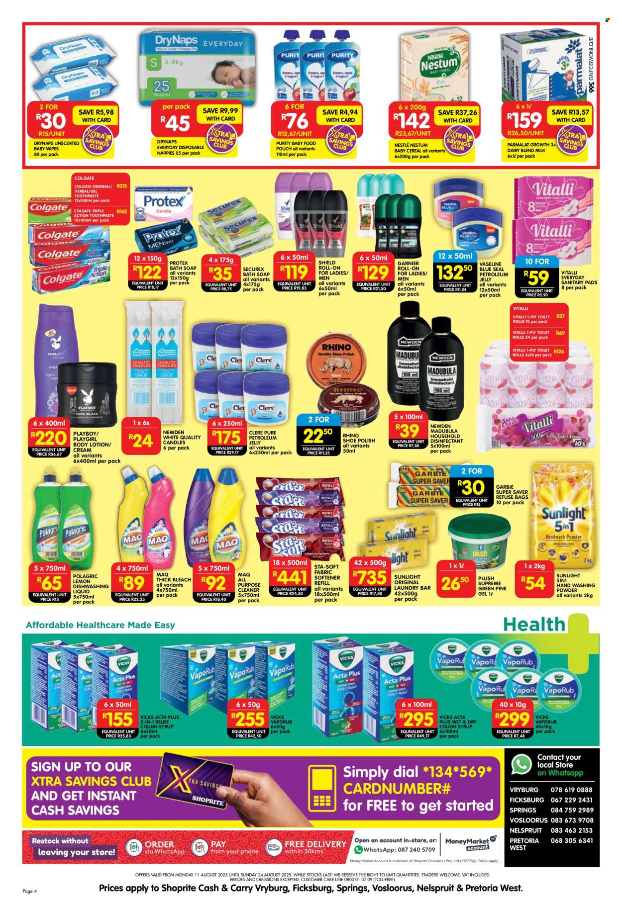 Shoprite specials - 11/08/2025 - 24/08/2025. Page 4