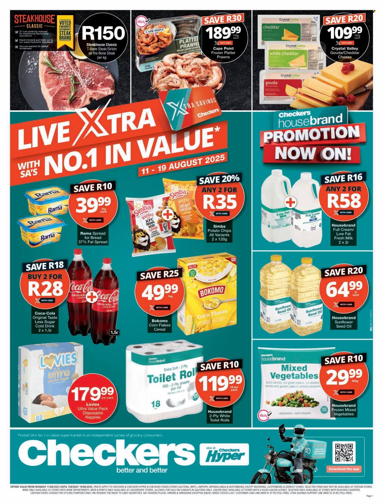 Checkers specials - 11/08/2025 - 19/08/2025. Page 1