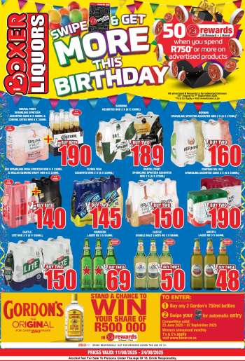 Boxer catalogue  - 11/08/2025 - 24/08/2025.