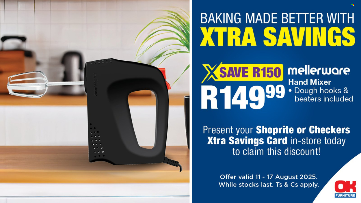 OK Furniture specials - 11/08/2025 - 17/08/2025. Page 1