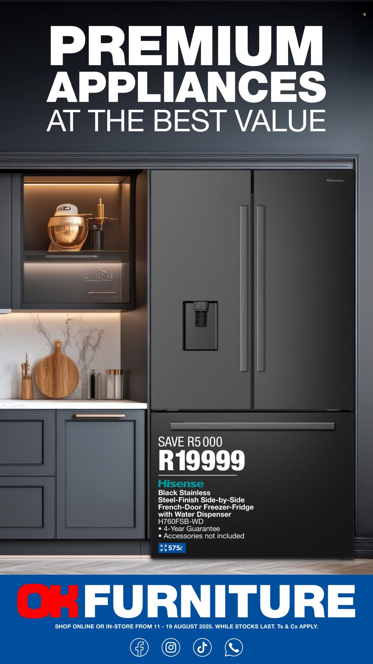 OK Furniture specials - 11/08/2025 - 19/08/2025. Page 1