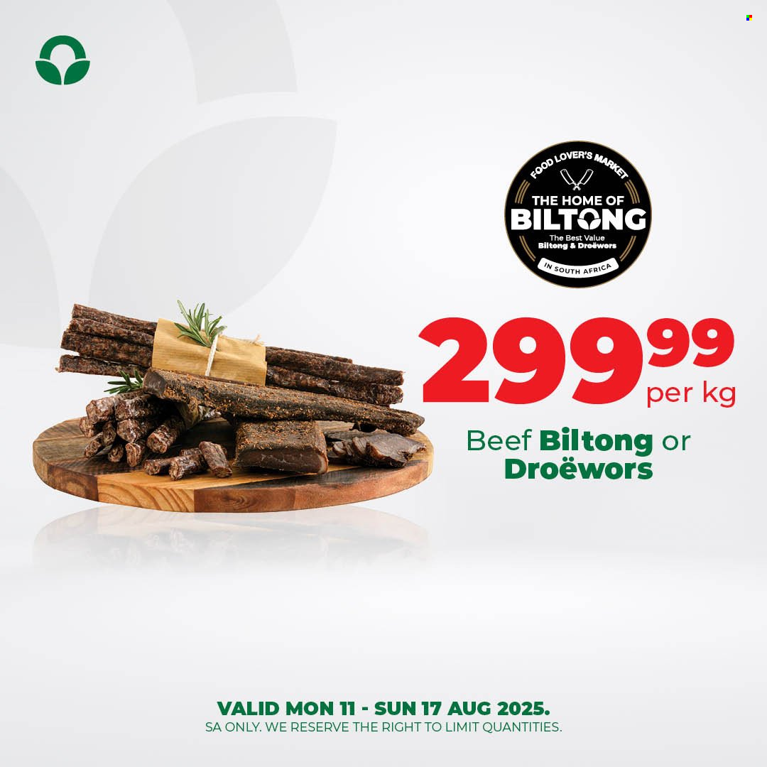 Food Lover's Market specials - 11/08/2025 - 17/08/2025. Page 6