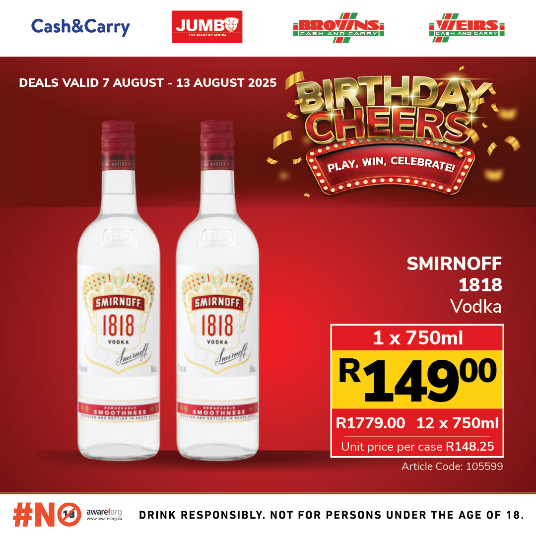 Jumbo Cash & Carry specials - 07/08/2025 - 13/08/2025. Page 11