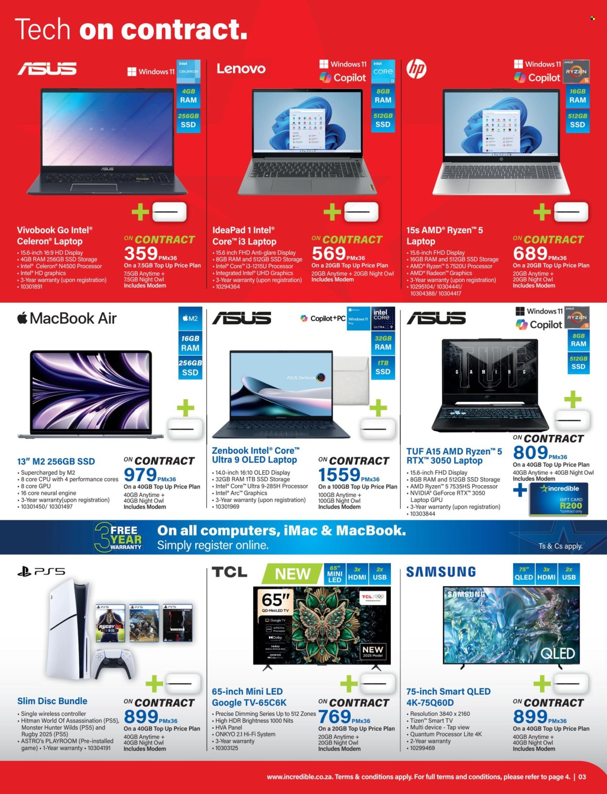 Incredible Connection specials - 08/08/2025 - 08/09/2025. Page 3
