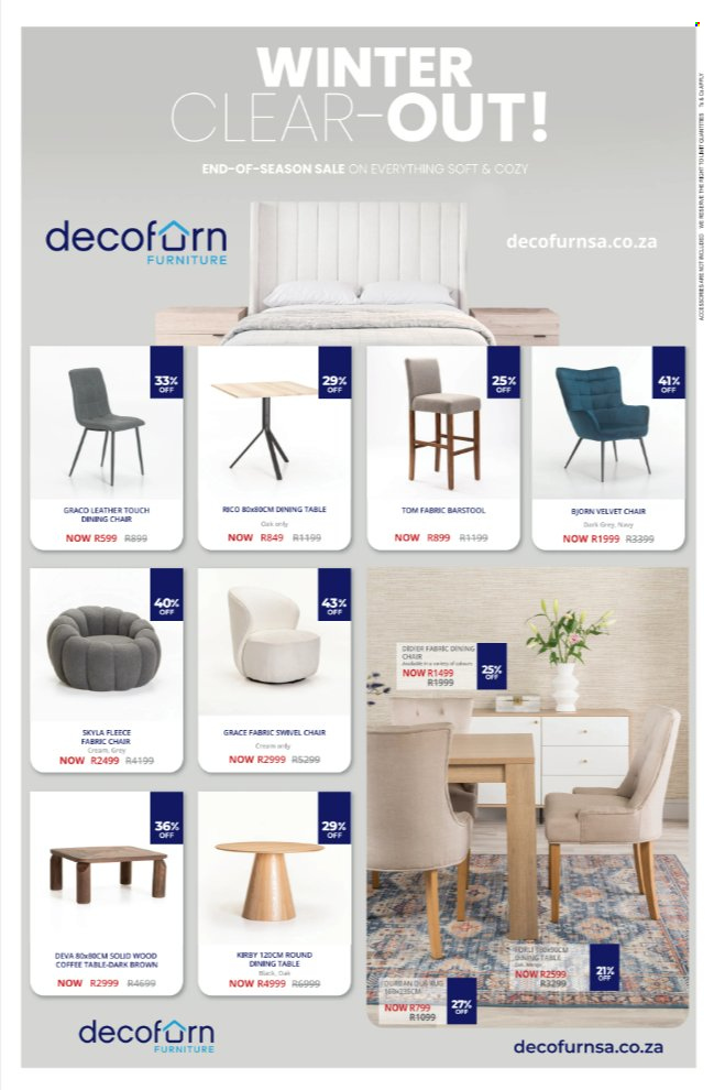 Decofurn Furniture specials. Page 1