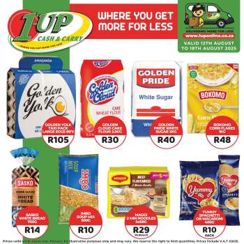 1UP Cash & Carry catalogue  - 12/08/2025 - 18/08/2025.