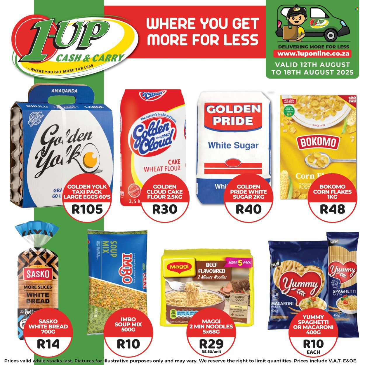 1UP Cash & Carry specials - 12/08/2025 - 18/08/2025. Page 1
