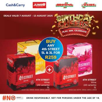 Jumbo Cash & Carry catalogue  - 07/08/2025 - 13/08/2025.