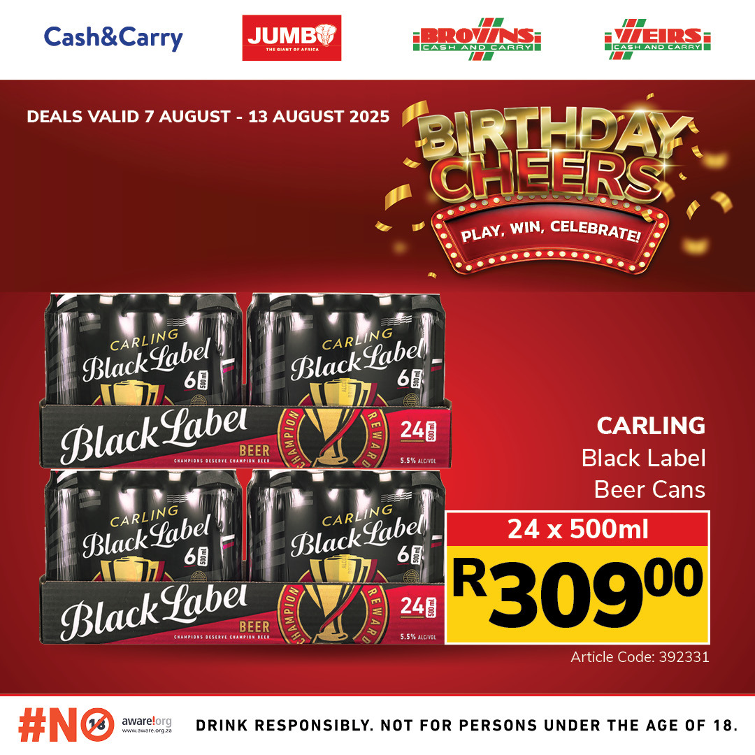 Jumbo Cash & Carry specials - 07/08/2025 - 13/08/2025. Page 5