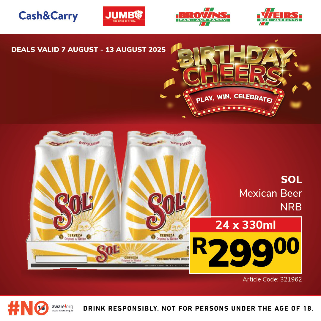 Jumbo Cash & Carry specials - 07/08/2025 - 13/08/2025. Page 6