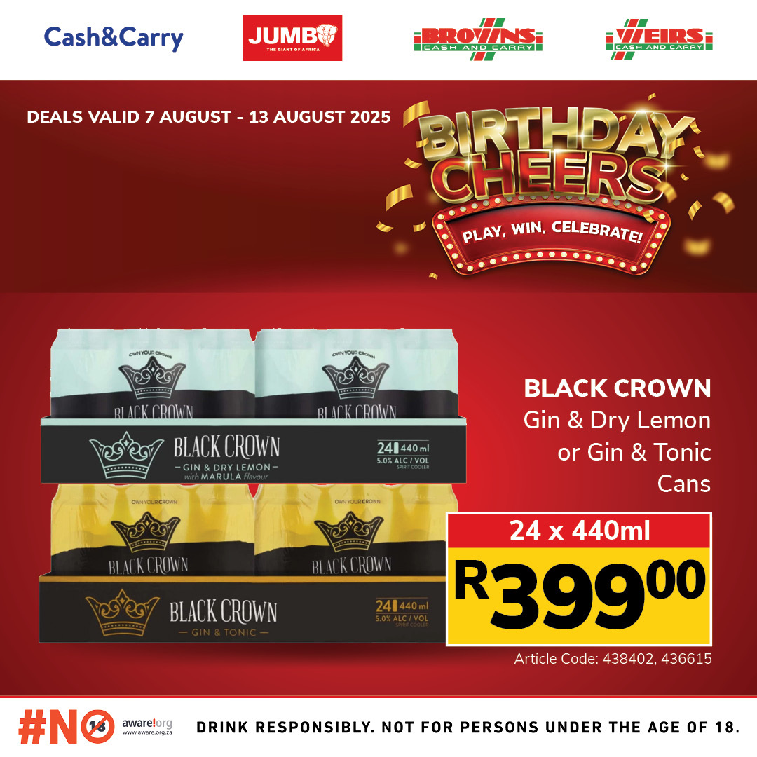 Jumbo Cash & Carry specials - 07/08/2025 - 13/08/2025. Page 7