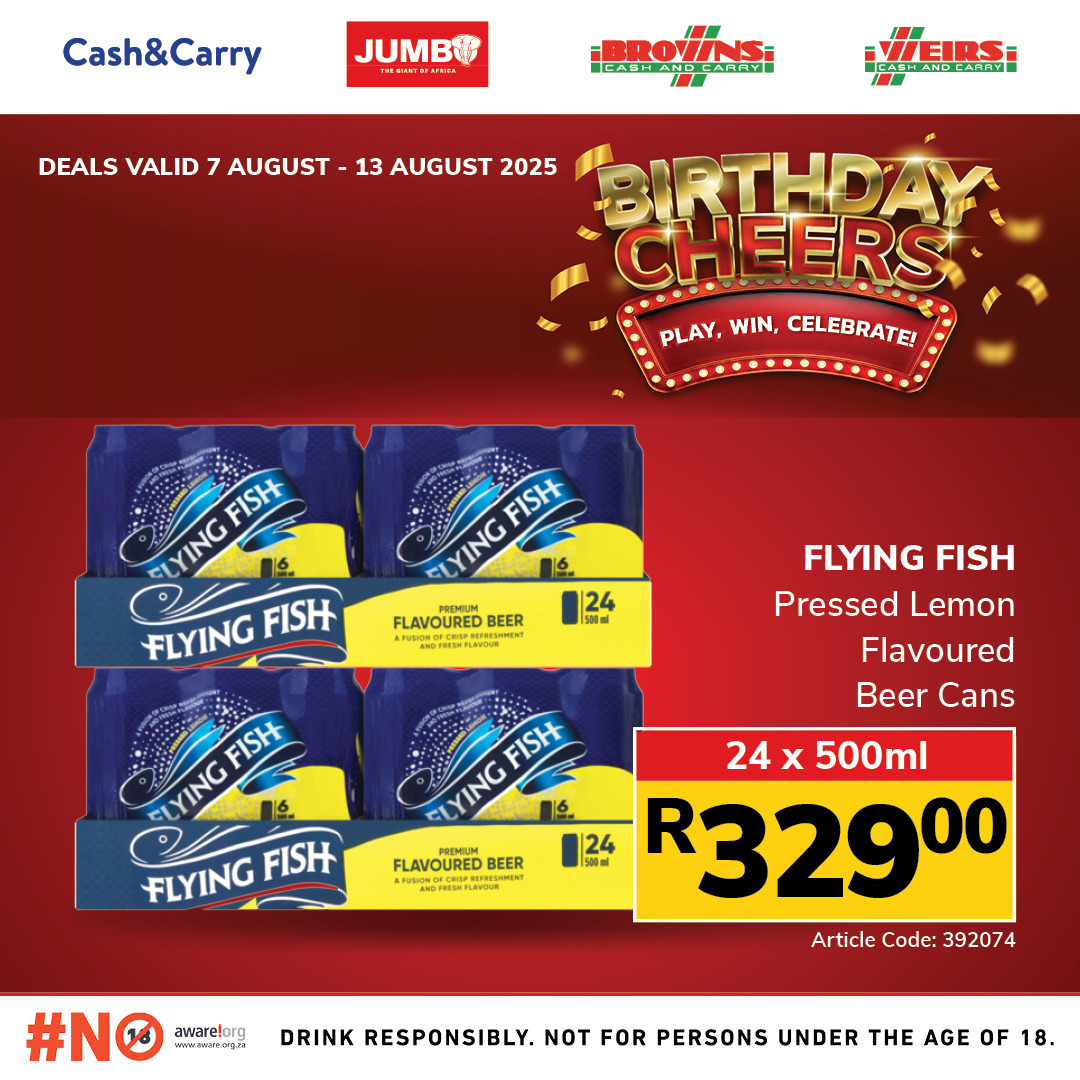 Jumbo Cash & Carry specials - 07/08/2025 - 13/08/2025. Page 8
