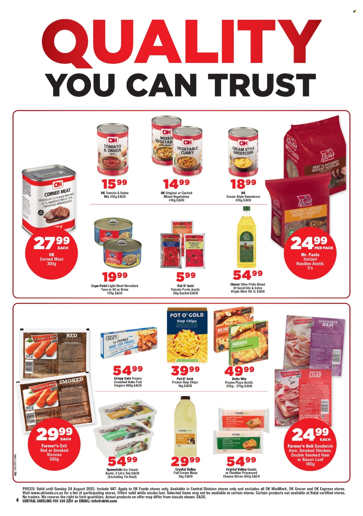 OK Foods specials - 13/08/2025 - 24/08/2025. Page 4