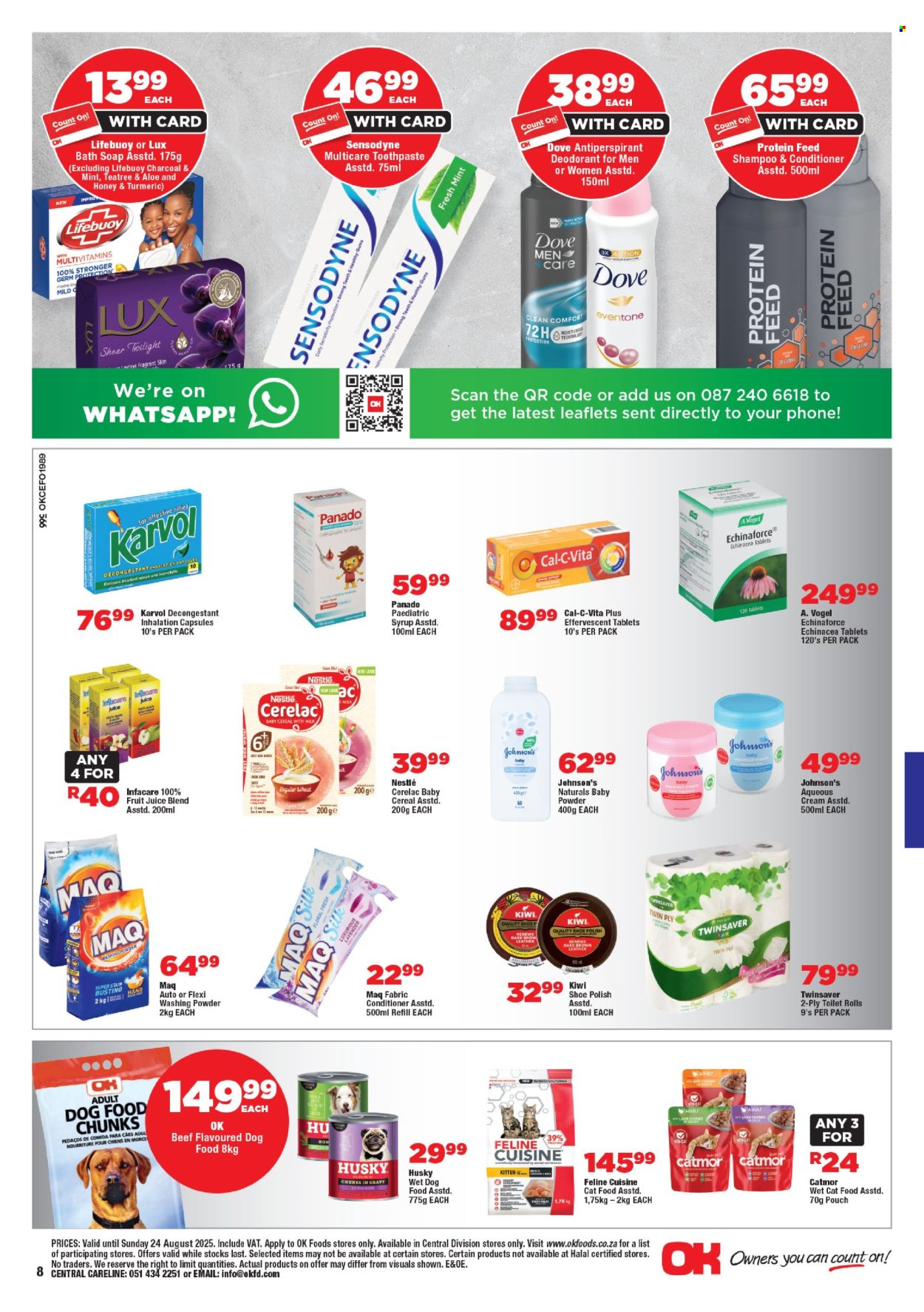 OK Foods specials - 13/08/2025 - 24/08/2025. Page 8