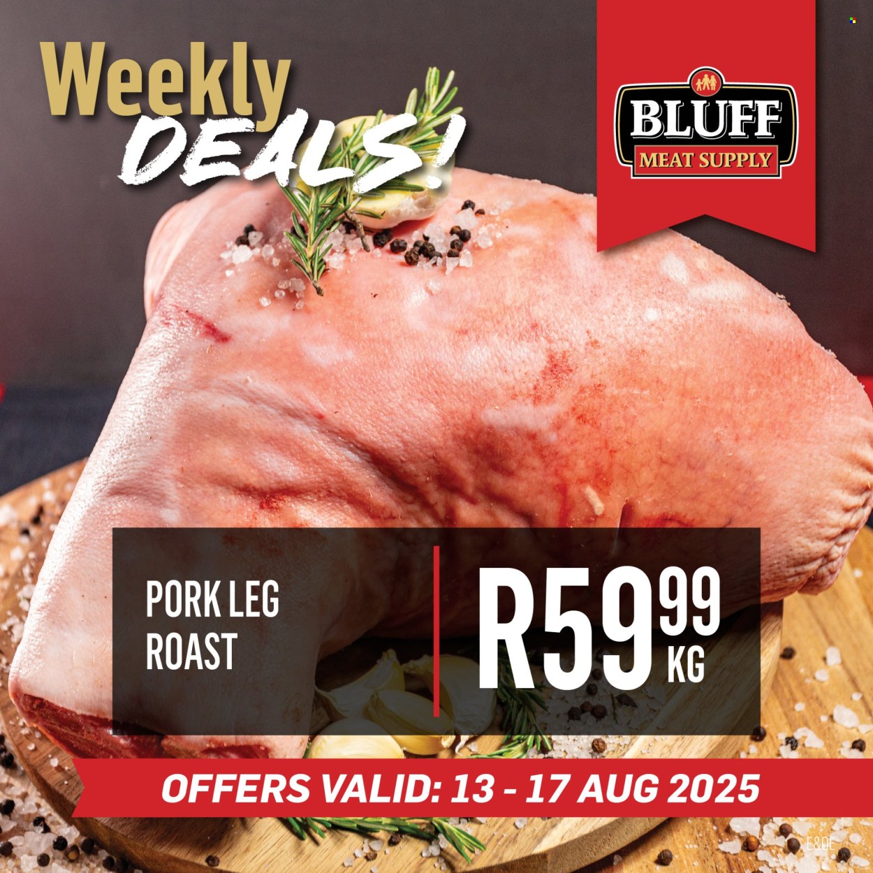 Bluff Meat Supply specials - 13/08/2025 - 17/08/2025. Page 3