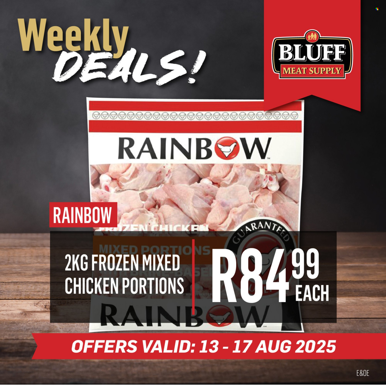 Bluff Meat Supply specials - 13/08/2025 - 17/08/2025. Page 4