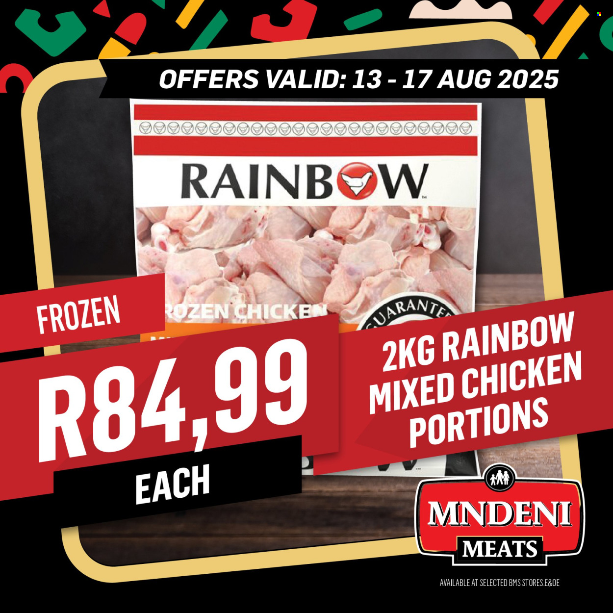 Mndeni Meats specials - 13/08/2025 - 17/08/2025. Page 3