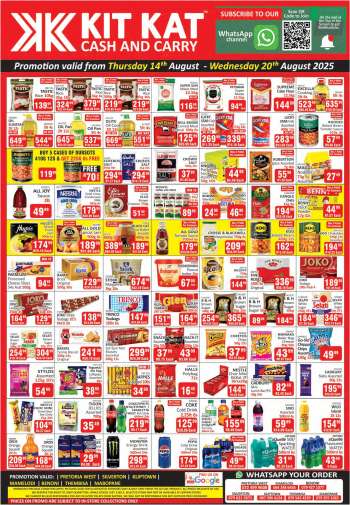 Kit Kat Cash & Carry catalogue  - 14/08/2025 - 20/08/2025.