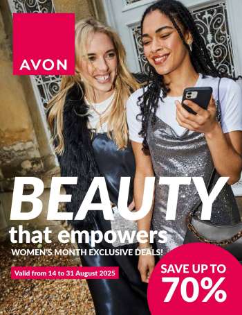 Avon catalogue  - 14/08/2025 - 31/08/2025.