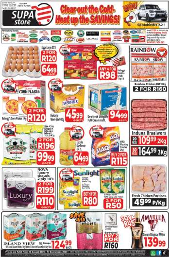 Supa Store catalogue  - 15/08/2025 - 14/09/2025.