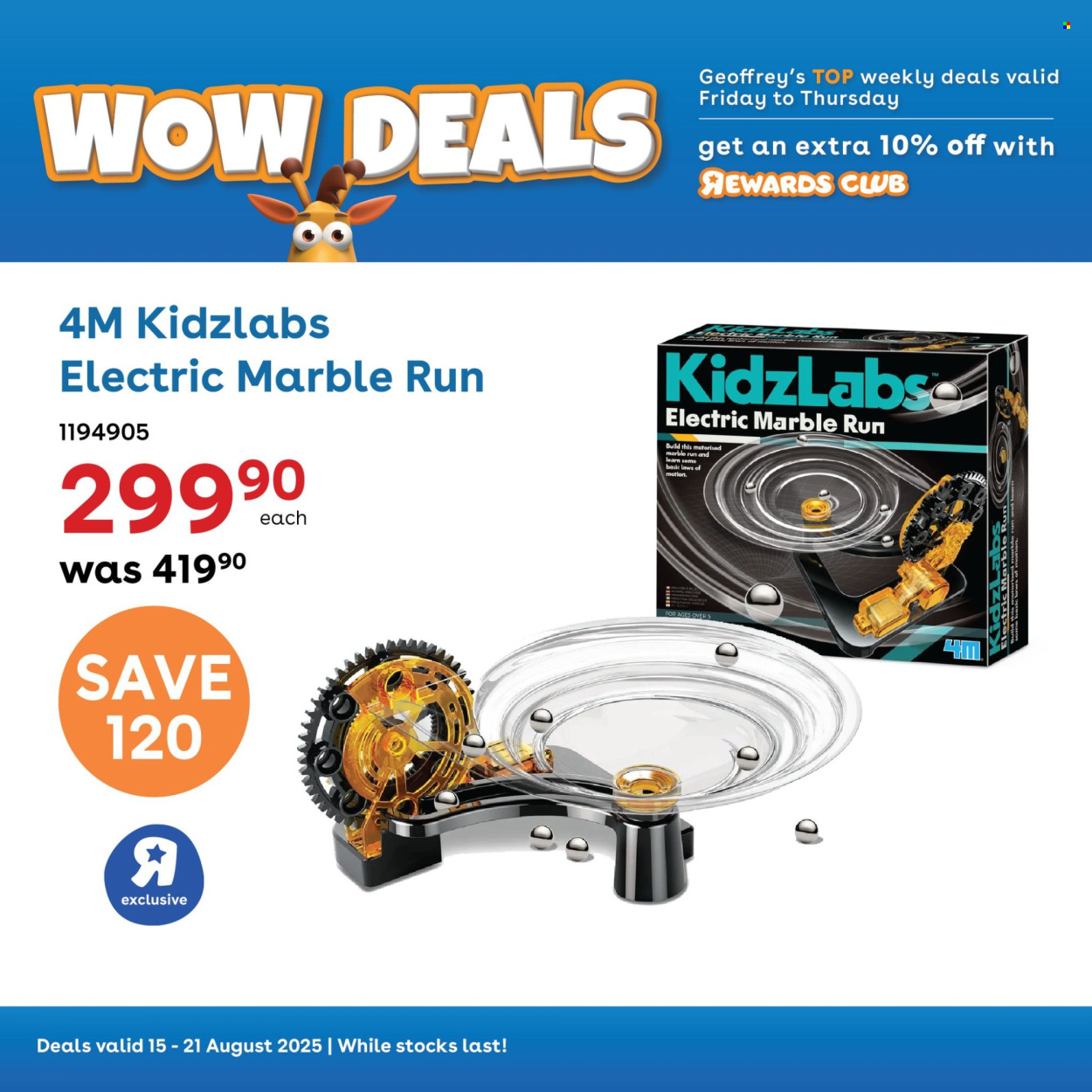 Toys R Us specials - 15/08/2025 - 21/08/2025. Page 7