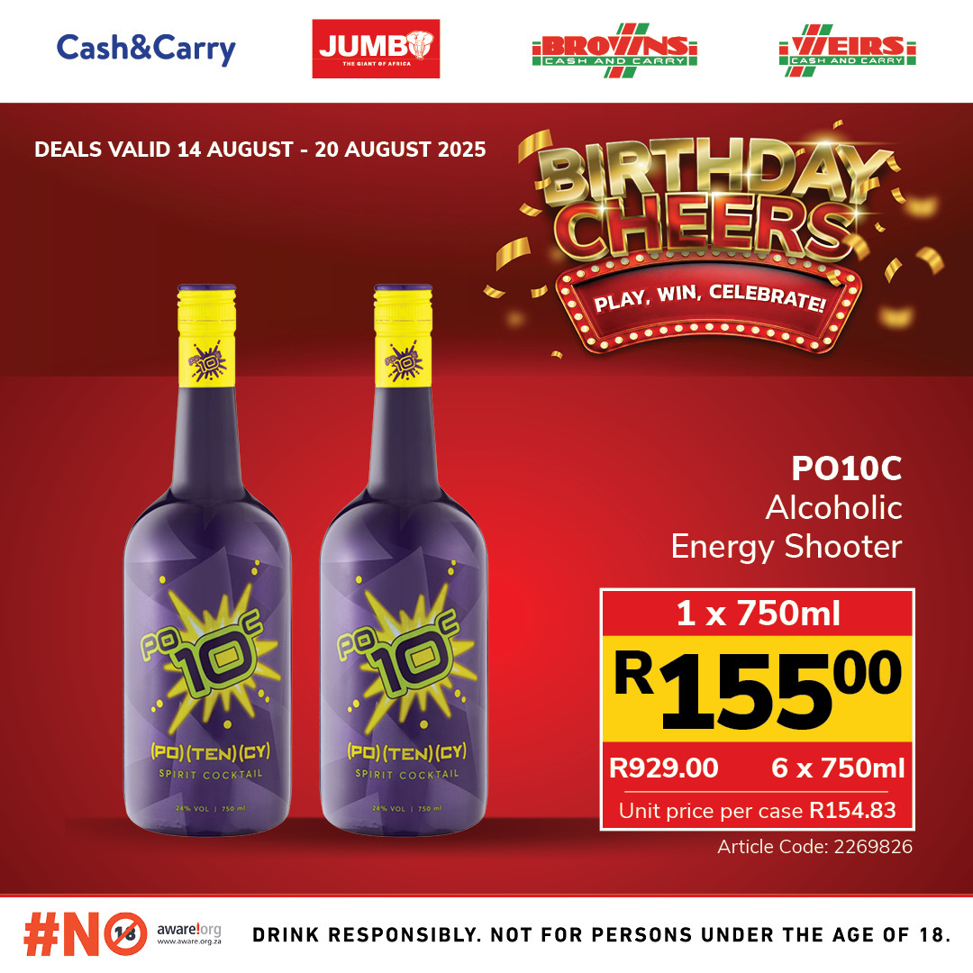 Jumbo Cash & Carry specials - 14/08/2025 - 20/08/2025. Page 6