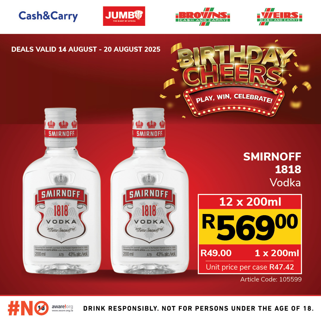 Jumbo Cash & Carry specials - 14/08/2025 - 20/08/2025. Page 7